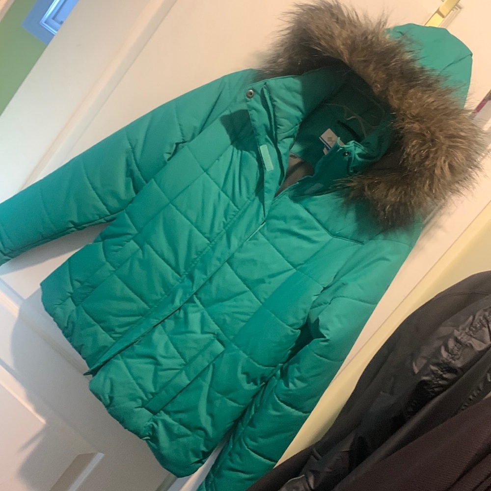 Green Columbia jacket